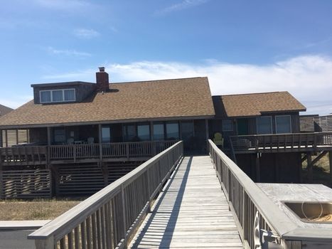 Classic Oceanfront Outer Banks North Carolina Beach House Kitty