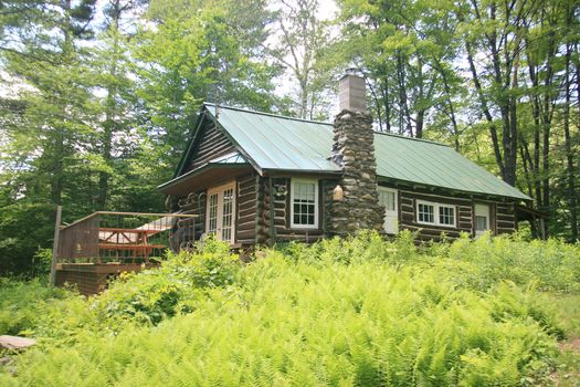 Cozy Authentic Log Cabin In Southern Central Vermont Vermont