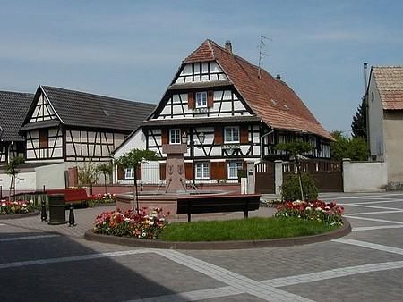 Un Lit Pour Des Vins Allemands