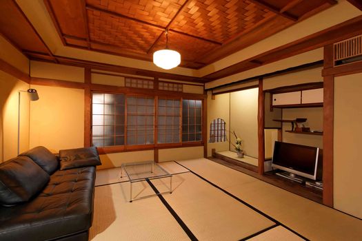 Traditional Japanese House In Historic Kyoto Japan